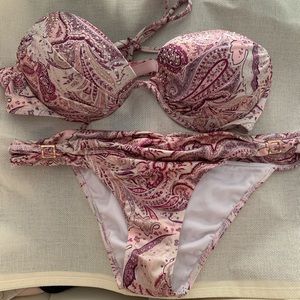 Victoria Secret Pink bathing suit 34C with M bottoms